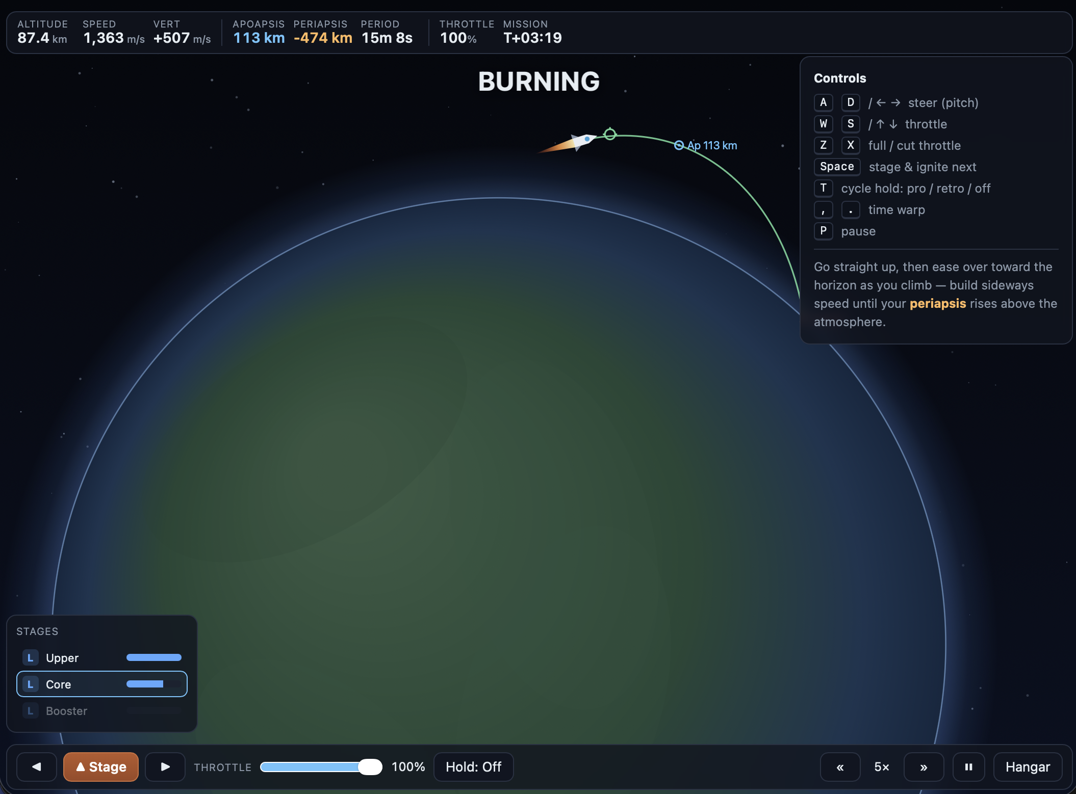 Orbital Ascent