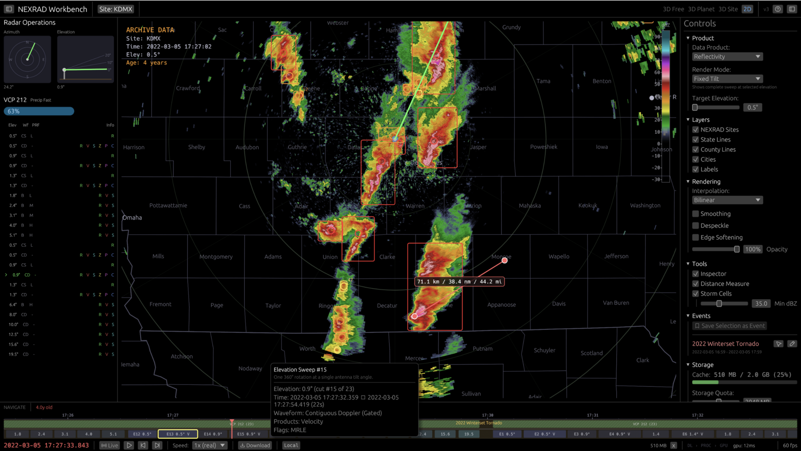 NEXRAD Workbench